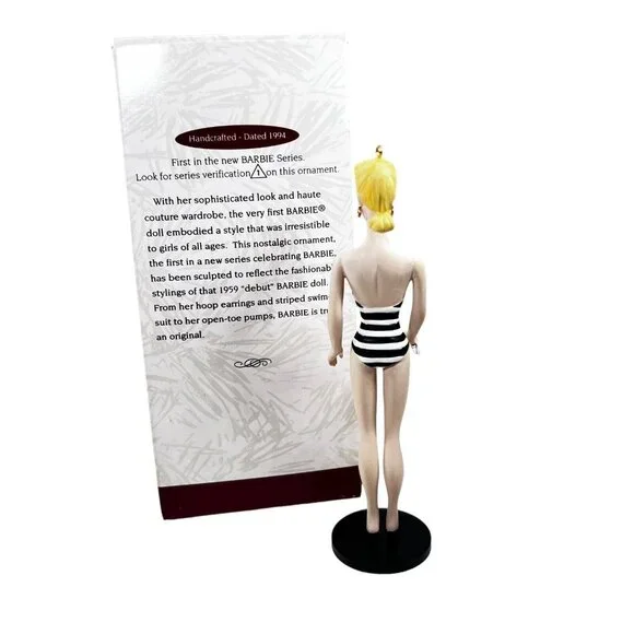 HALLMARK Keepsake HOLIDAY BARBIE 1996 Debut 1994 Cinderella ORNAMENT Lot of 3 - Picture 10 of 16